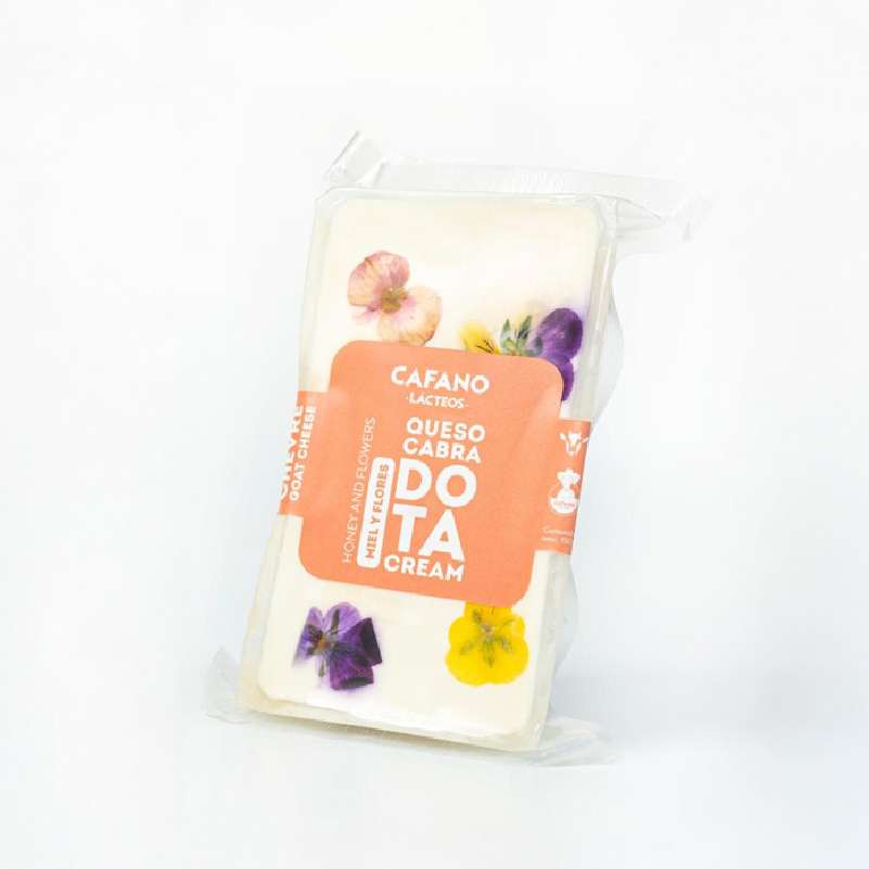 Cafano Queso Cabra Dota Cream Miel Y Flores 150g