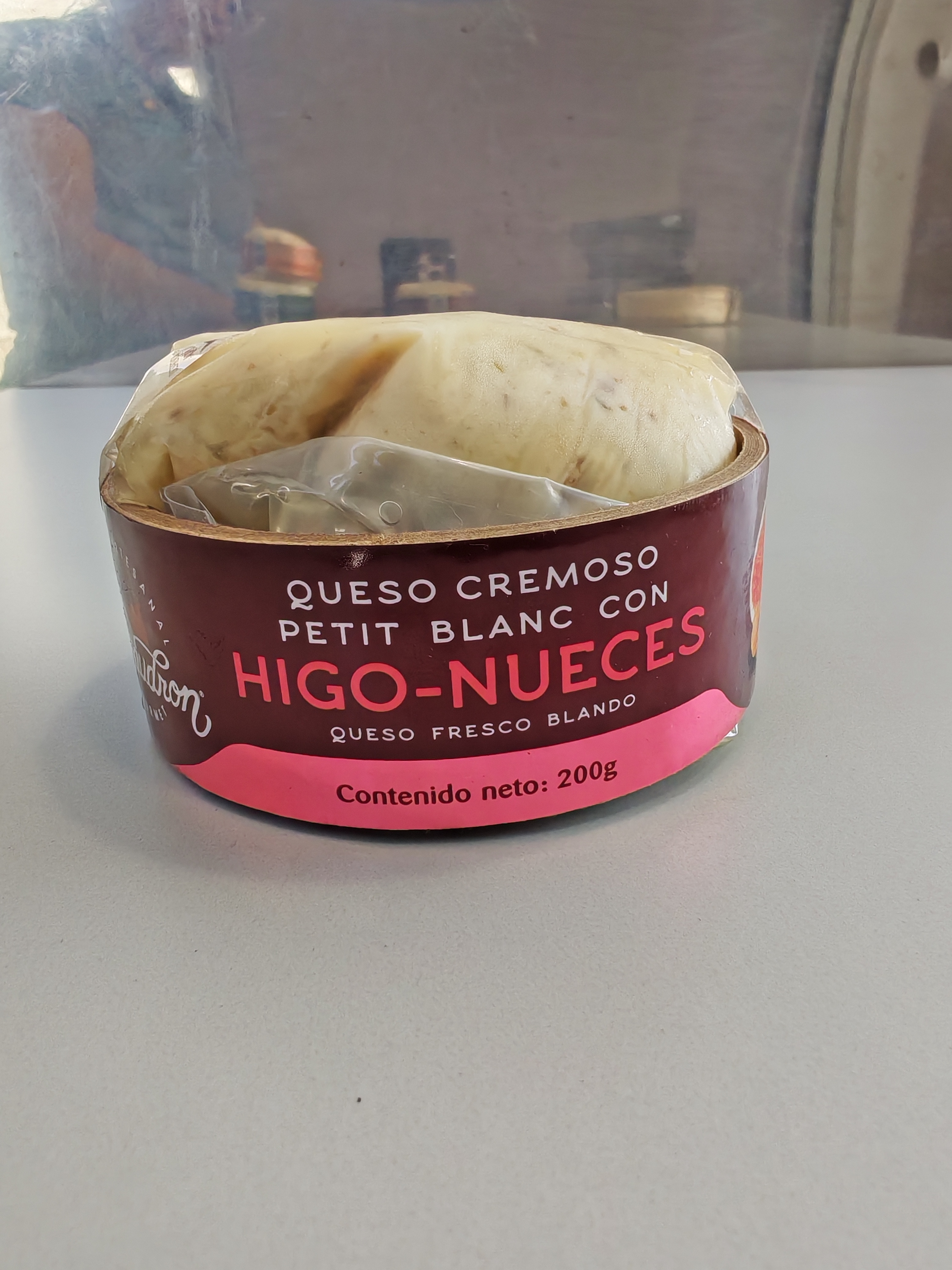 Queso Petit Blanc Higos-Nuez 200g Le Chaudron