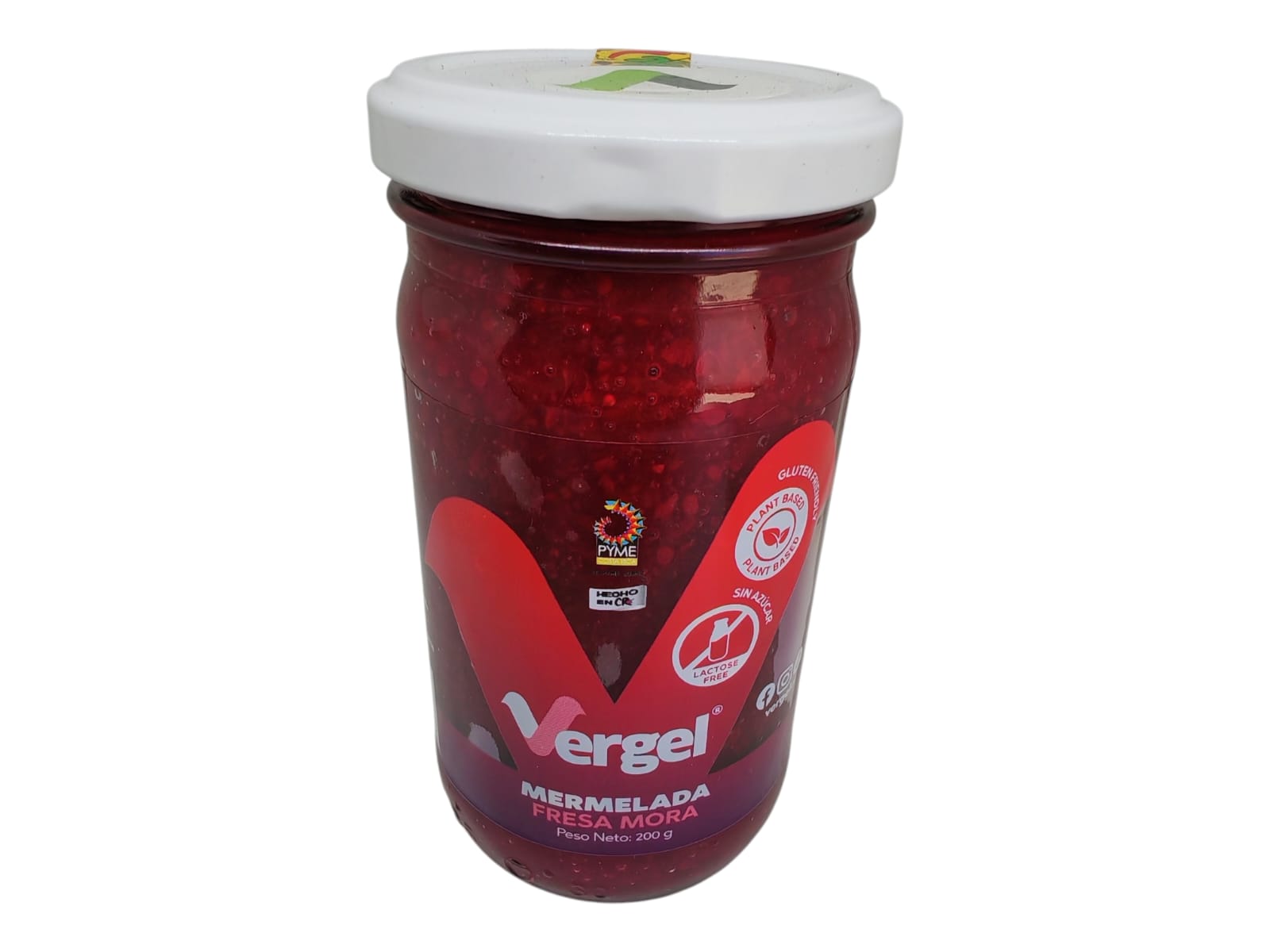 Vergel Mermelada Fresa Mora